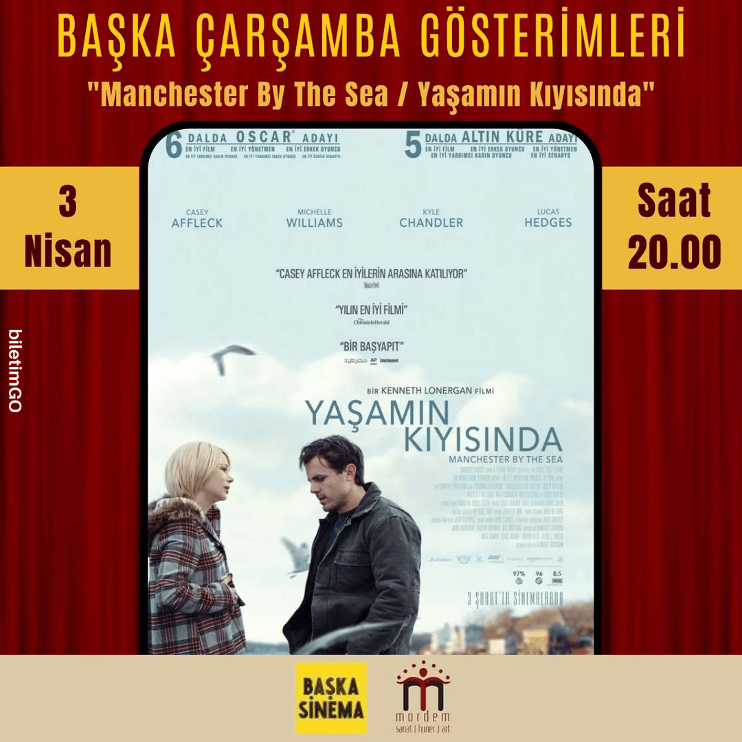 ''Yaşamın Kıyısında'' Başka Çarşamba Film Gösterimi