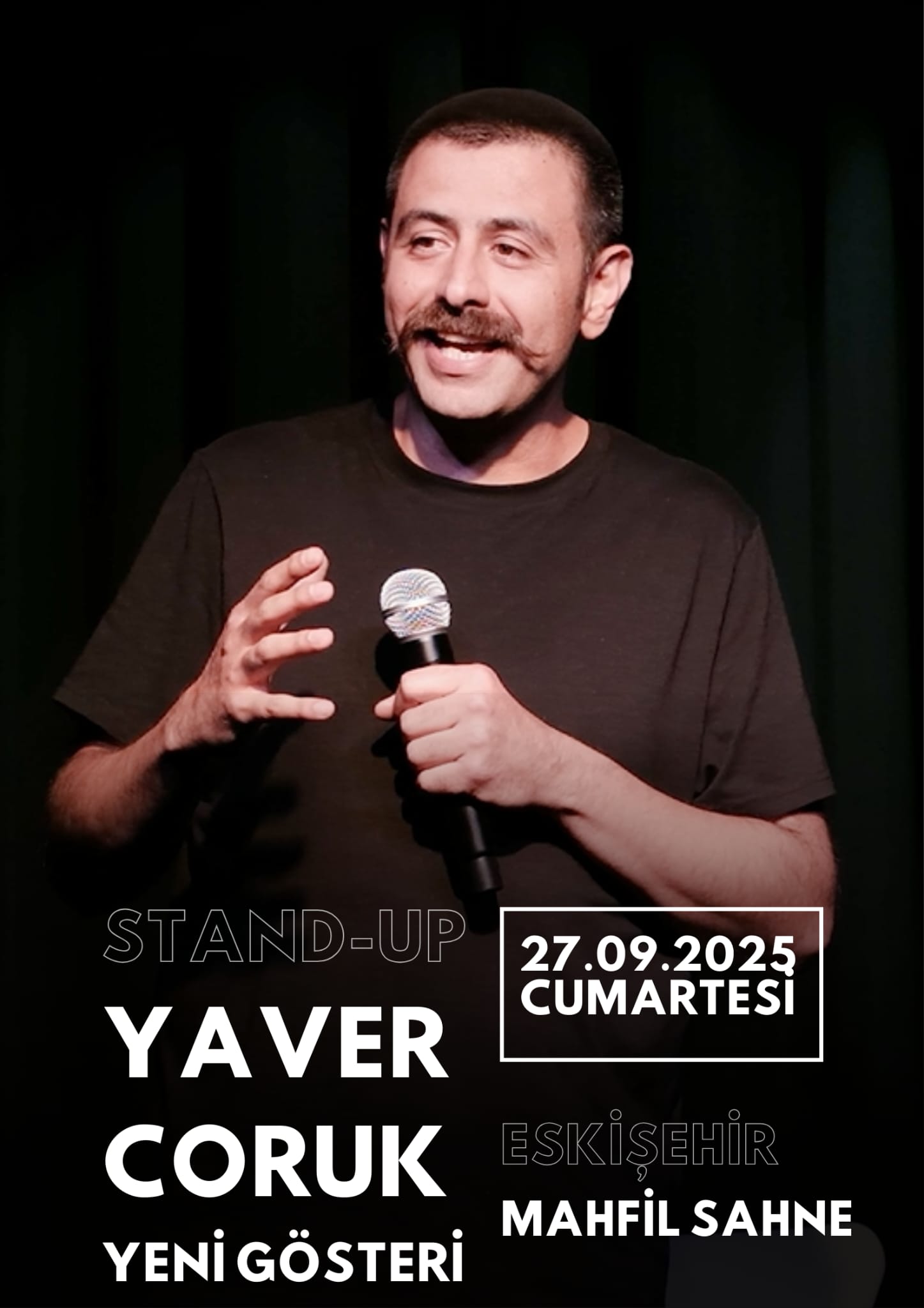 Yaver Coruk Stand-up Gösterisi