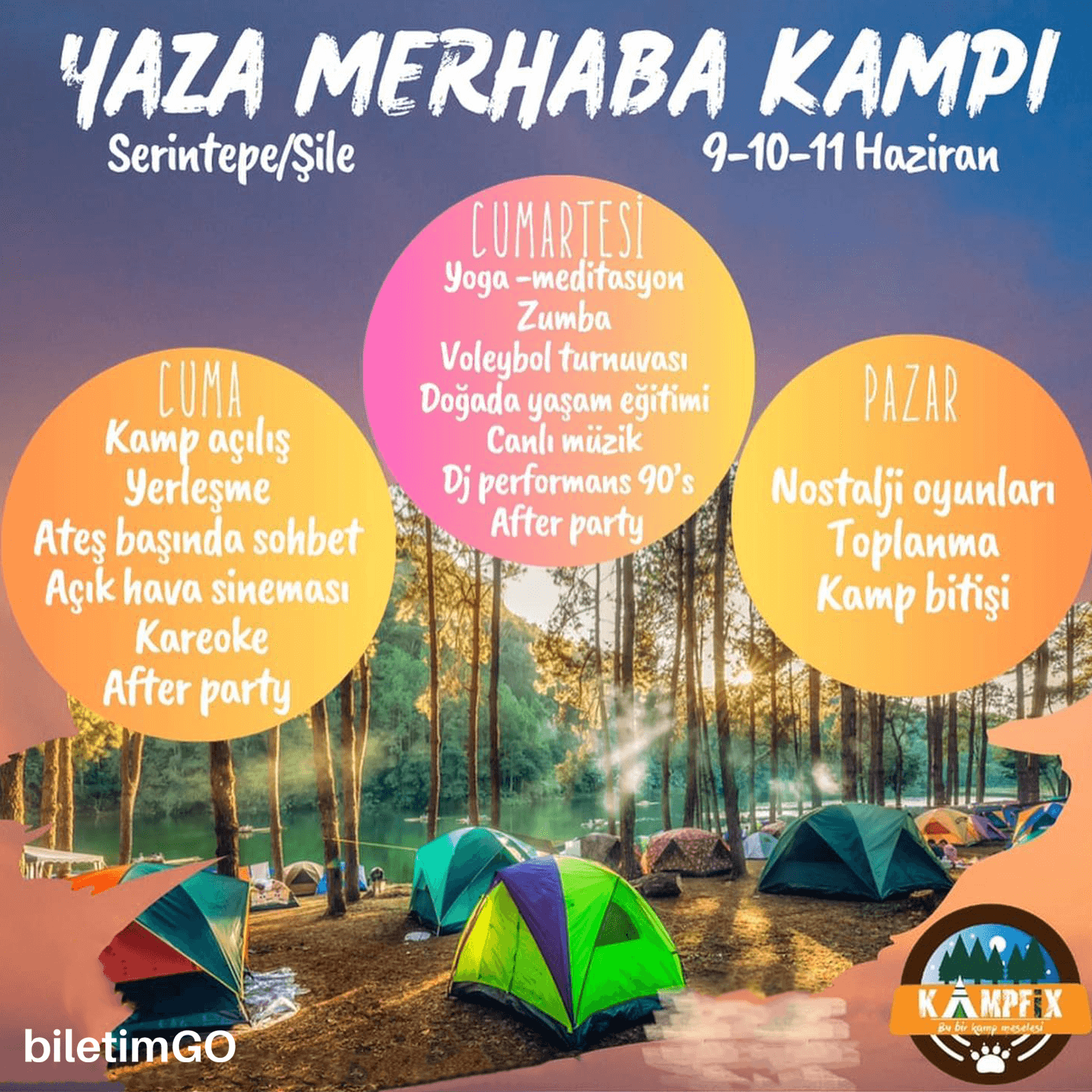 Yaza Merhaba Kampı