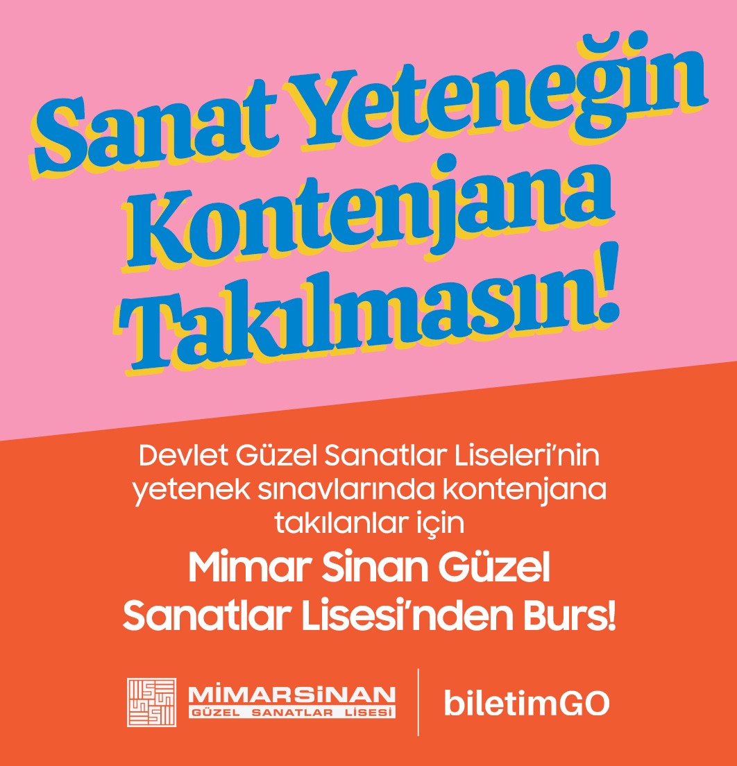 Yedekte Değil, Sanatın Merkezinde | Ücretsiz Burs Ön Başvurusu