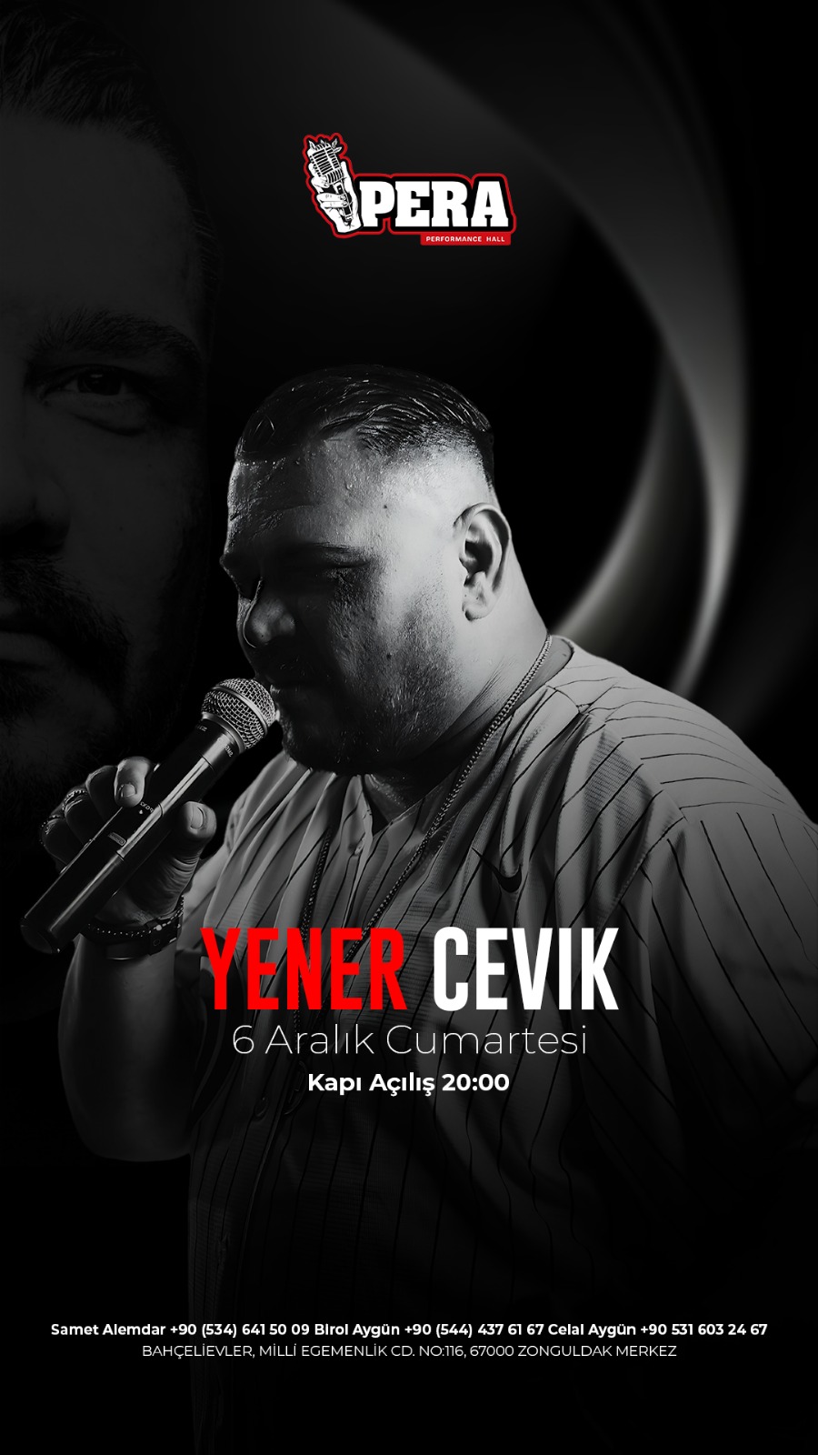 Yener Çevik Zonguldak Konseri
