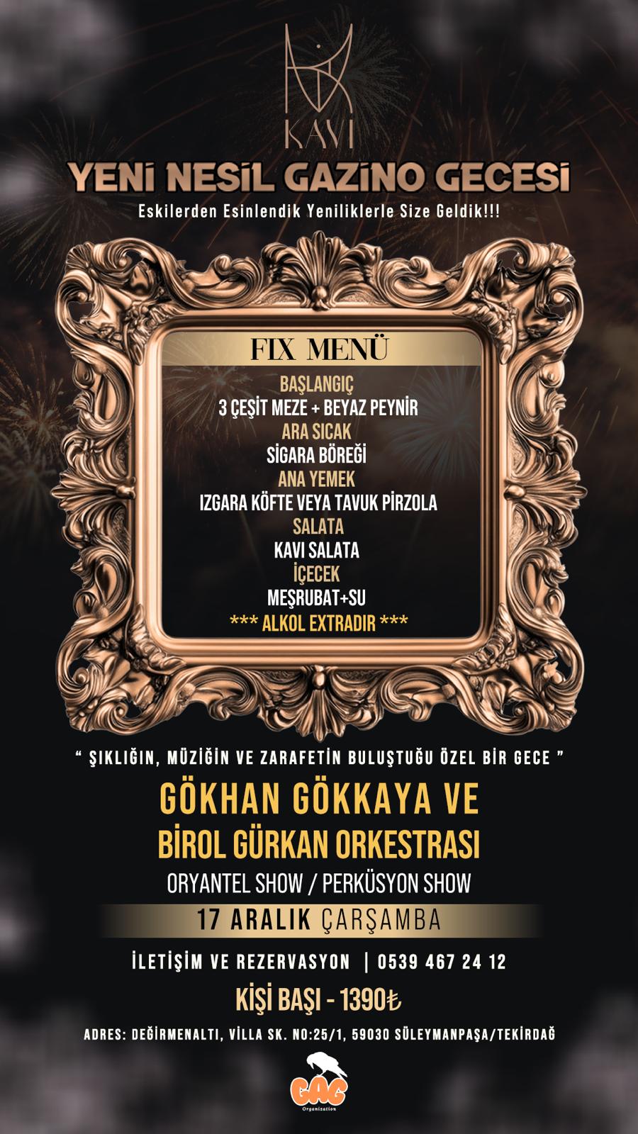 YENİ NESİL GAZİNO GECESİ