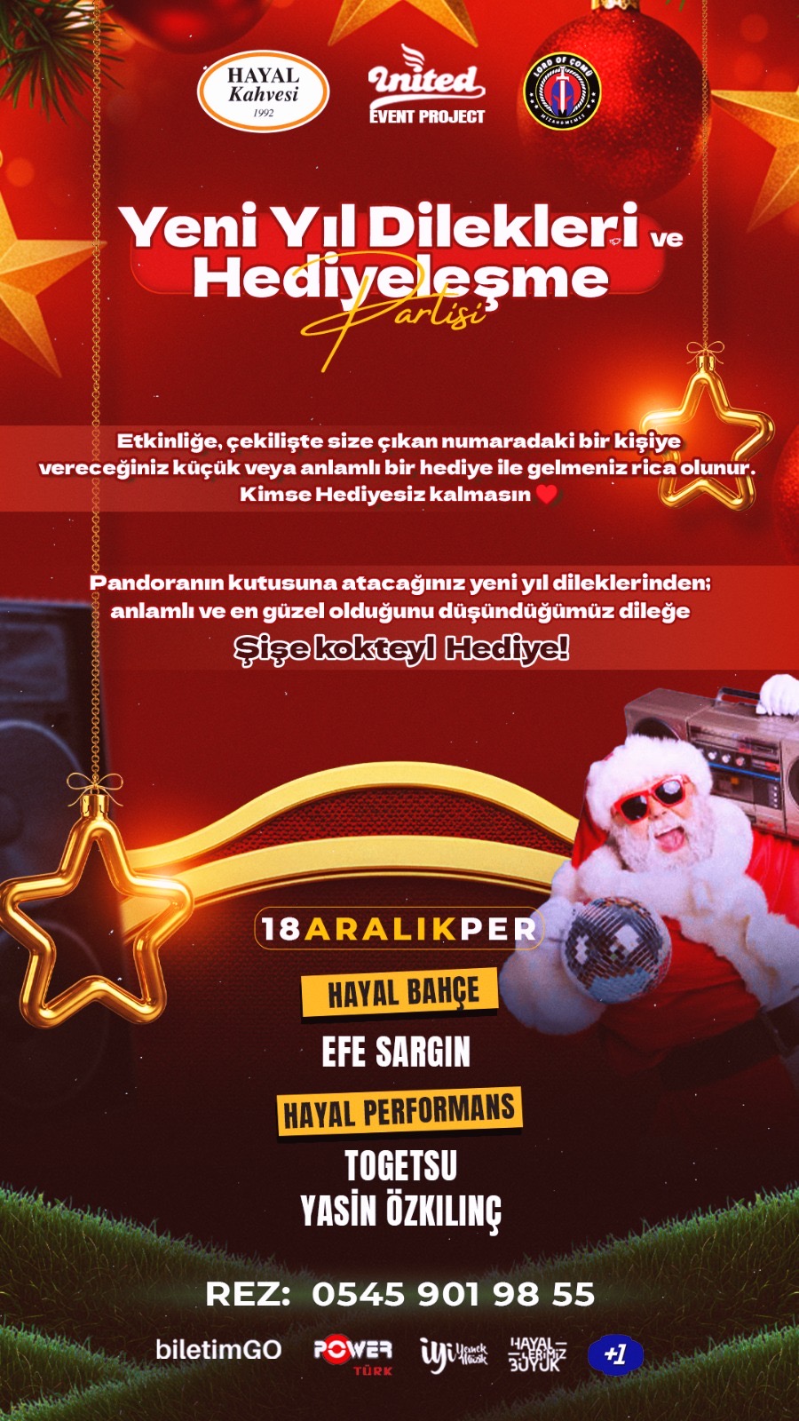 Yeni Yıl Dilekleri ve Hediyeleşme Partisi