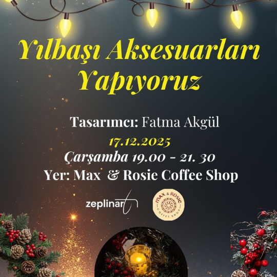 Yılbaşı Aksesuarları Tasarlıyoruz