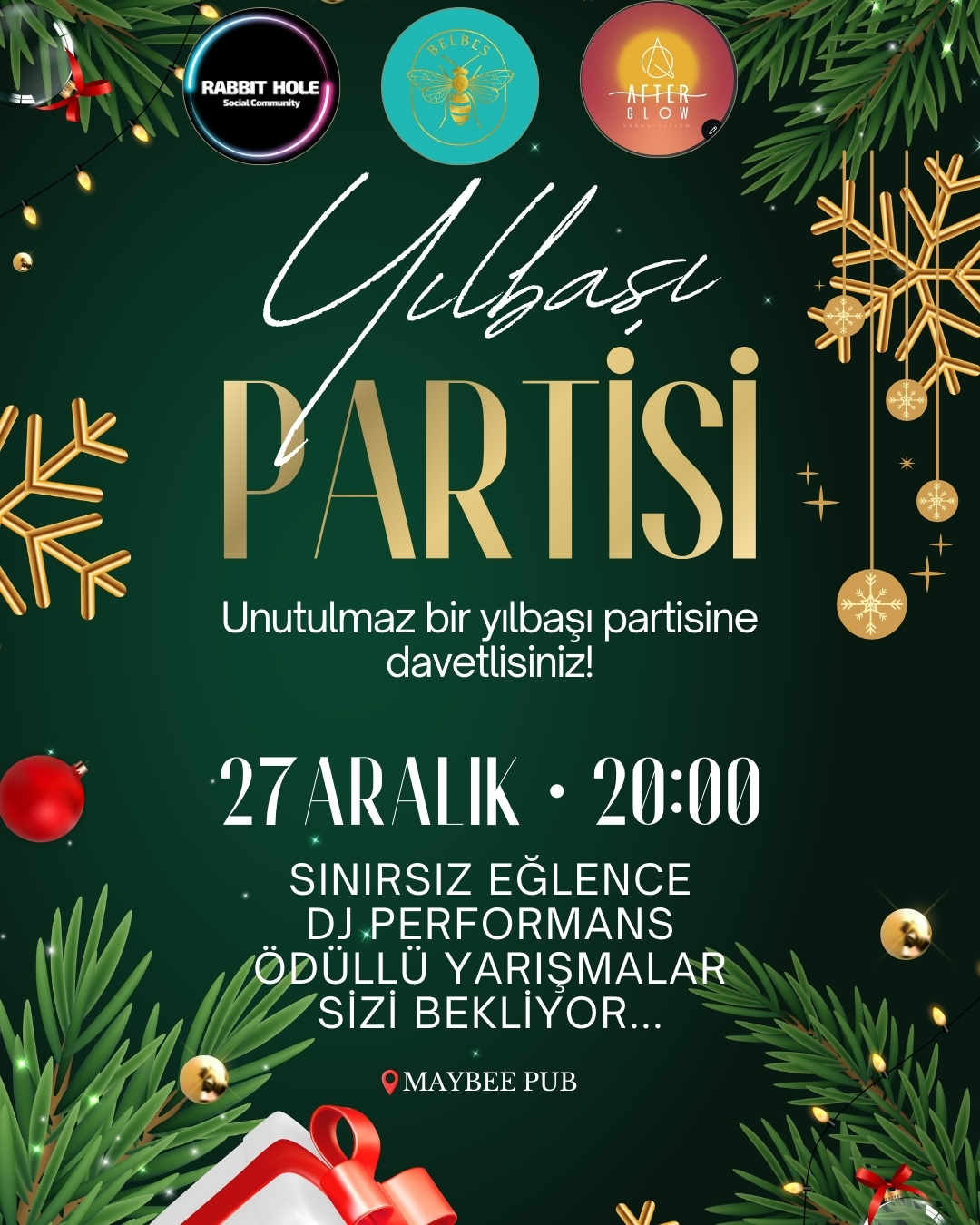 YILBAŞI PARTİSİ - MAYBEE PUB