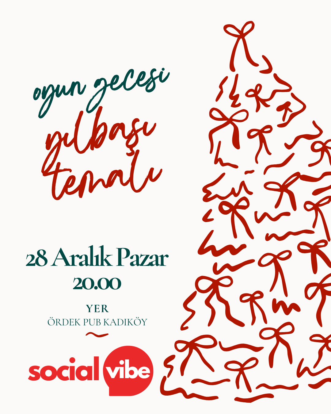 Yılbaşı Temalı Oyun Gecesi