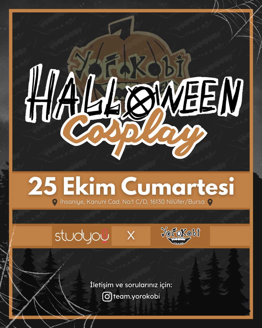 Yorokobi!Con Halloween Cosplay Etkinliği