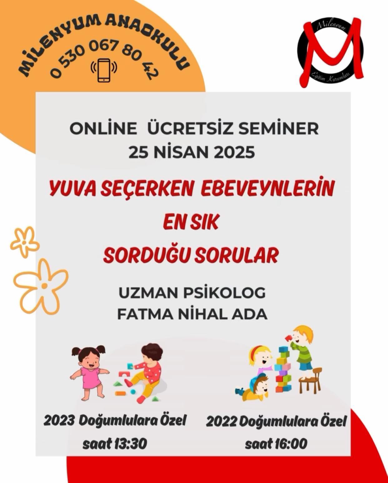 Yuva Seçerken Ebeveynlerin En Sık Sorduğu Sorular (2023 Doğumlulara Özel )