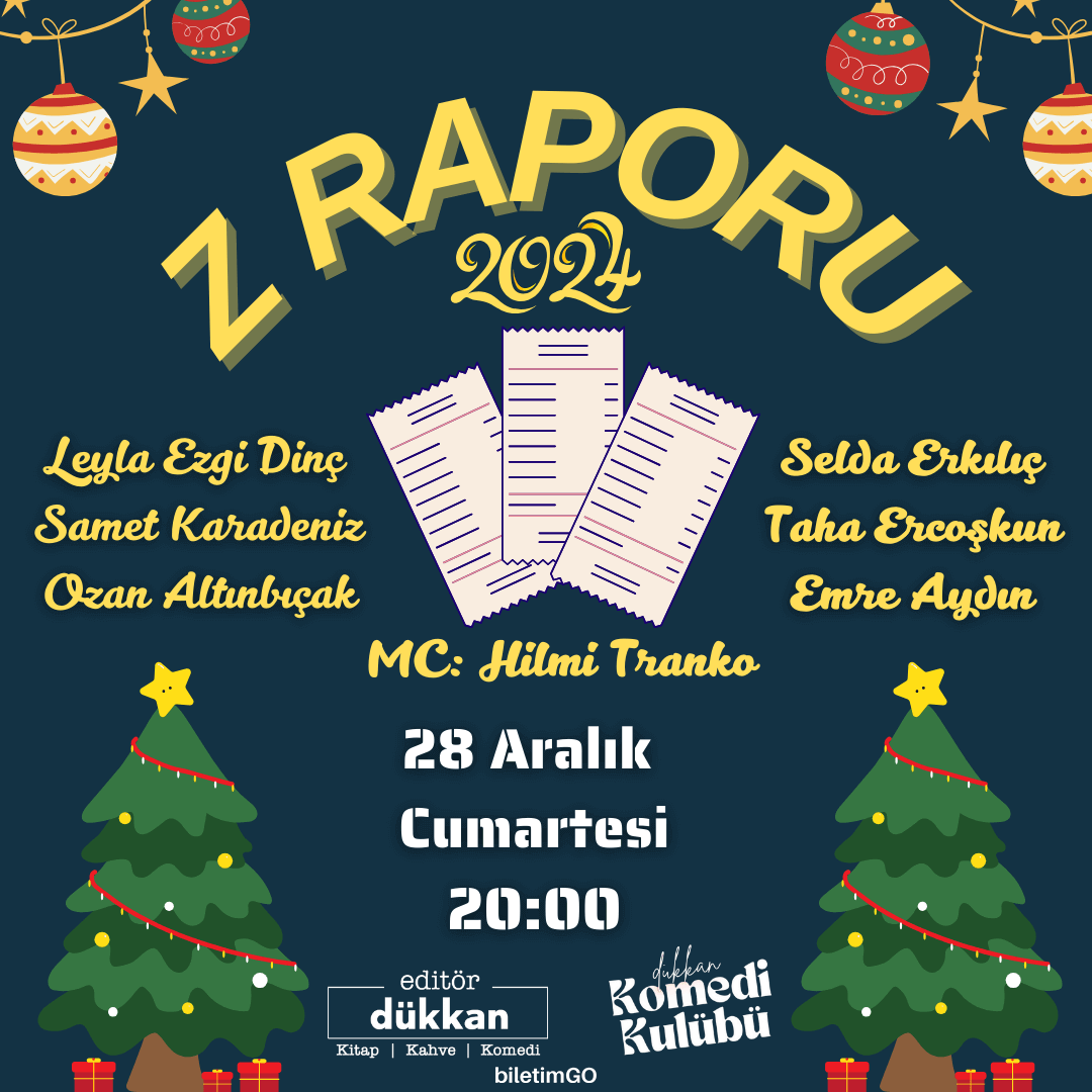 Z Raporu 2024 Stand-up Gecesi