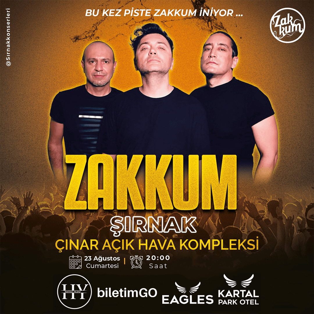 ZAKKUM Şırnak Konseri