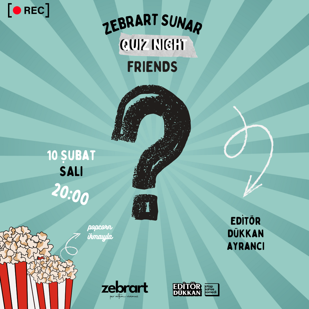 Zebrart Quiz Night - Friends
