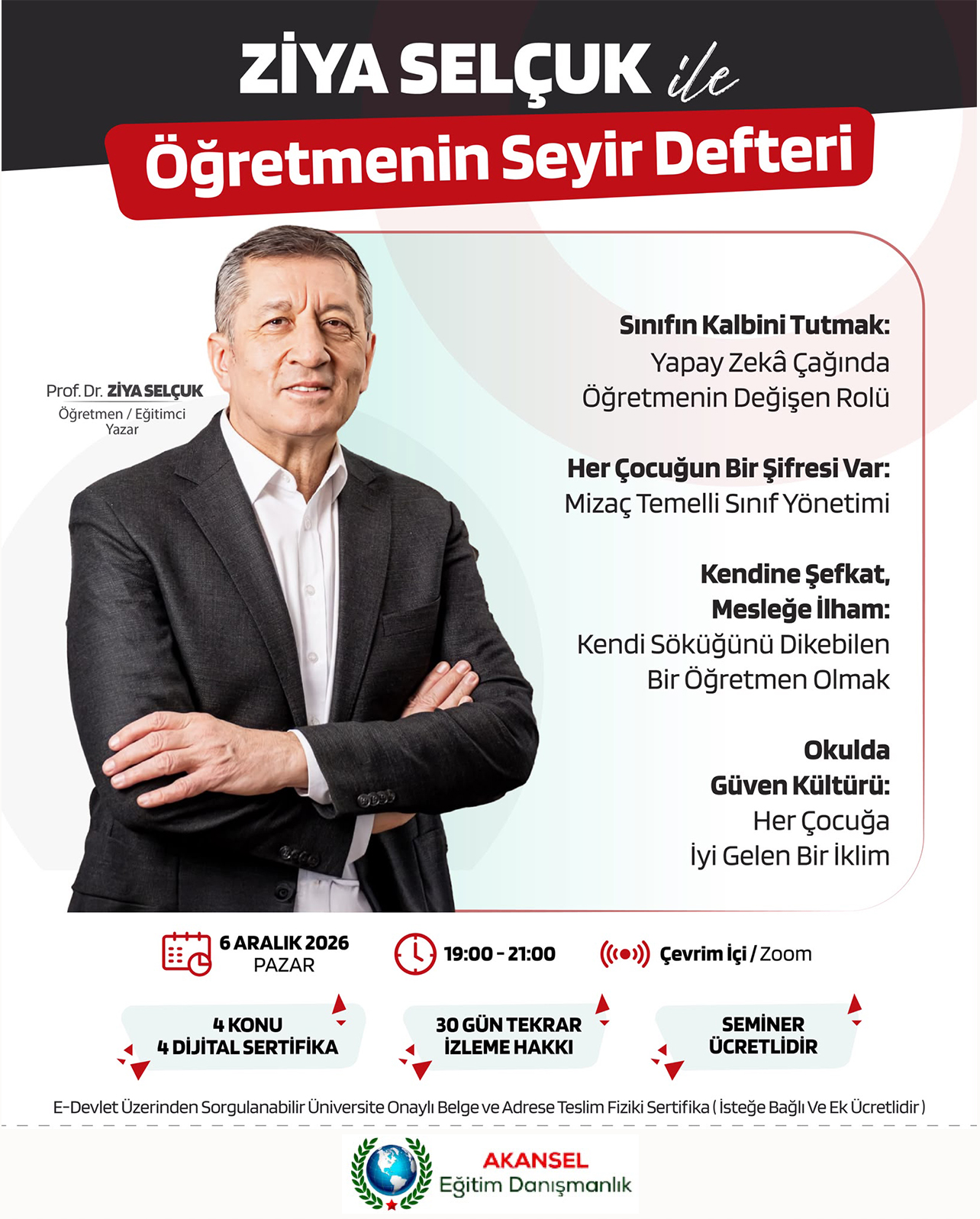 Ziya Selçuk ile Öğretmenin Seyir Defteri - 2026