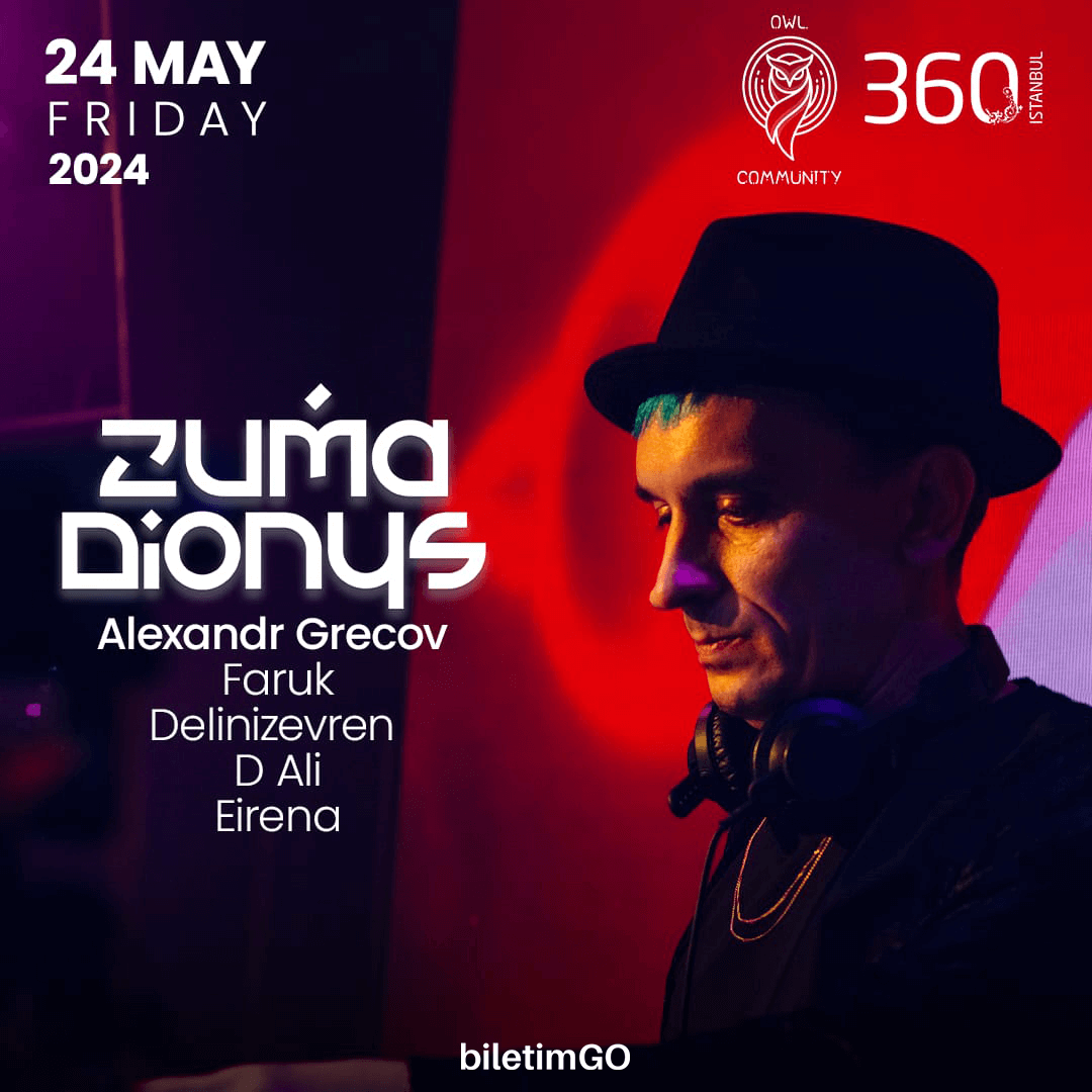 Zuma Dionys at 360 Istanbul