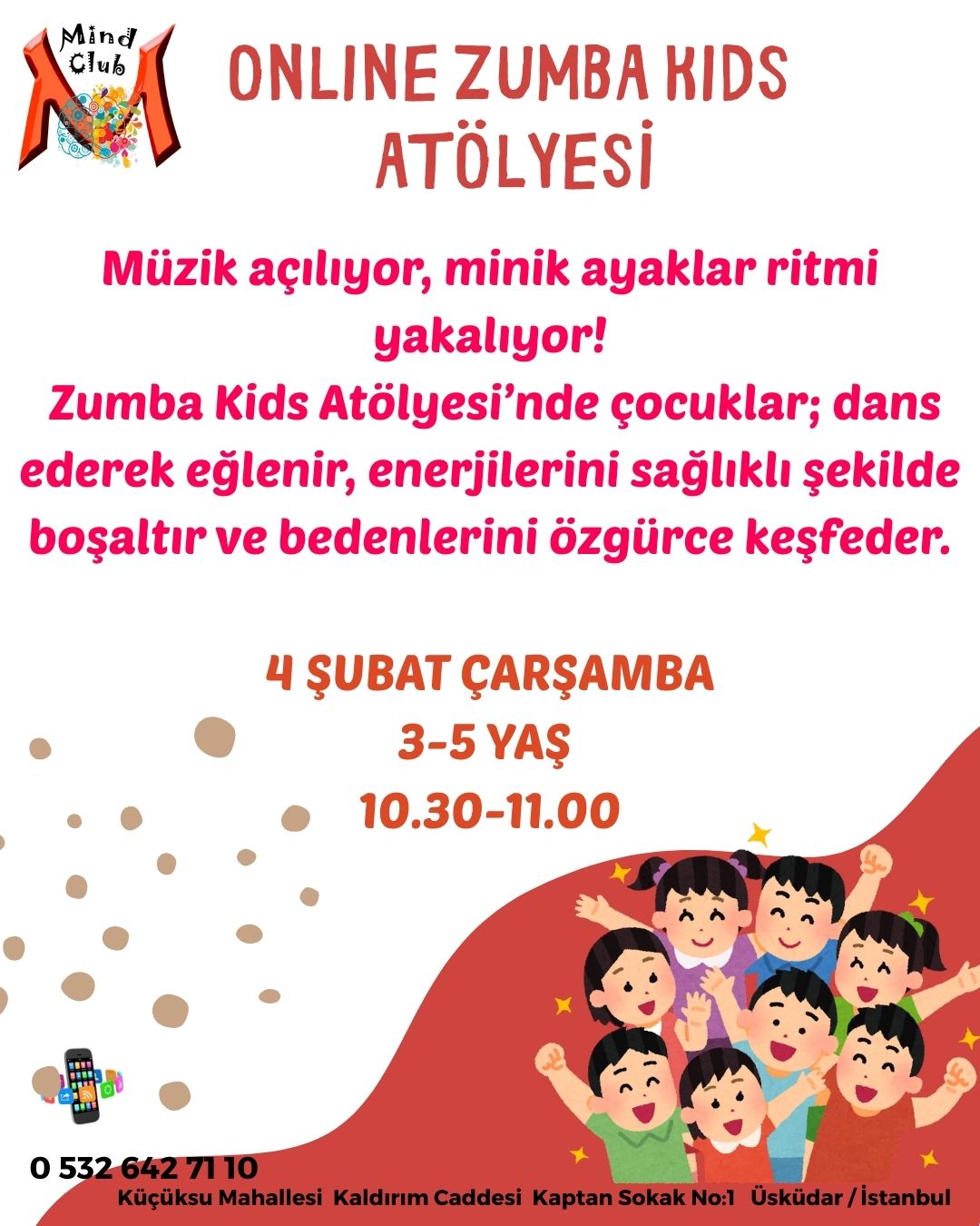 Zumba Kids Atölyesi